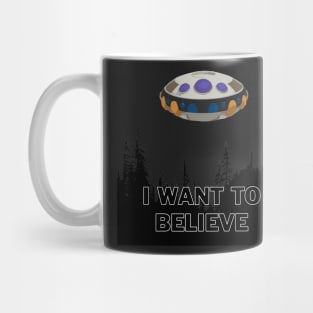 Frieza Spaceship - I want to believe Mug